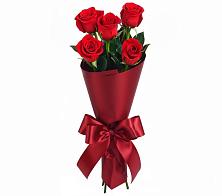 Букет 5 Красных роз Эдлесс Лав в Хвастовичах