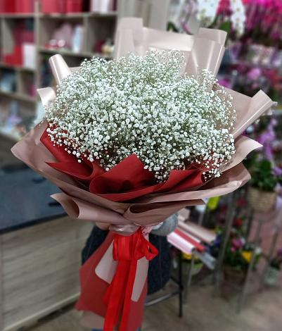 Букет цветов из: Гипсофила в Хвастовичах
