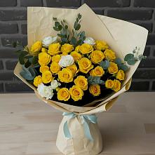 Букет цветов из:  Розы #REPLACE_PRED# Хвастовичах