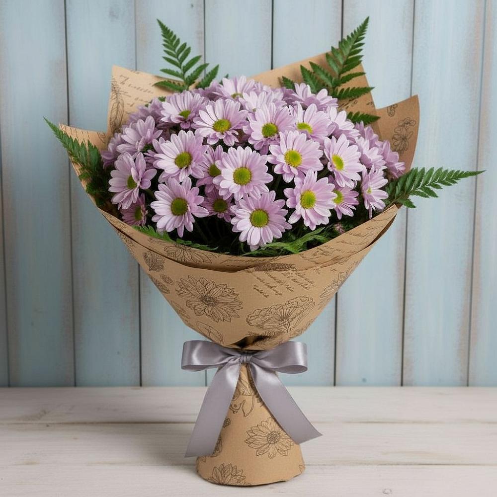 Букет цветов из: Хризантемы в Хвастовичах