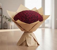 Букет 101 Красная роза в Хвастовичах