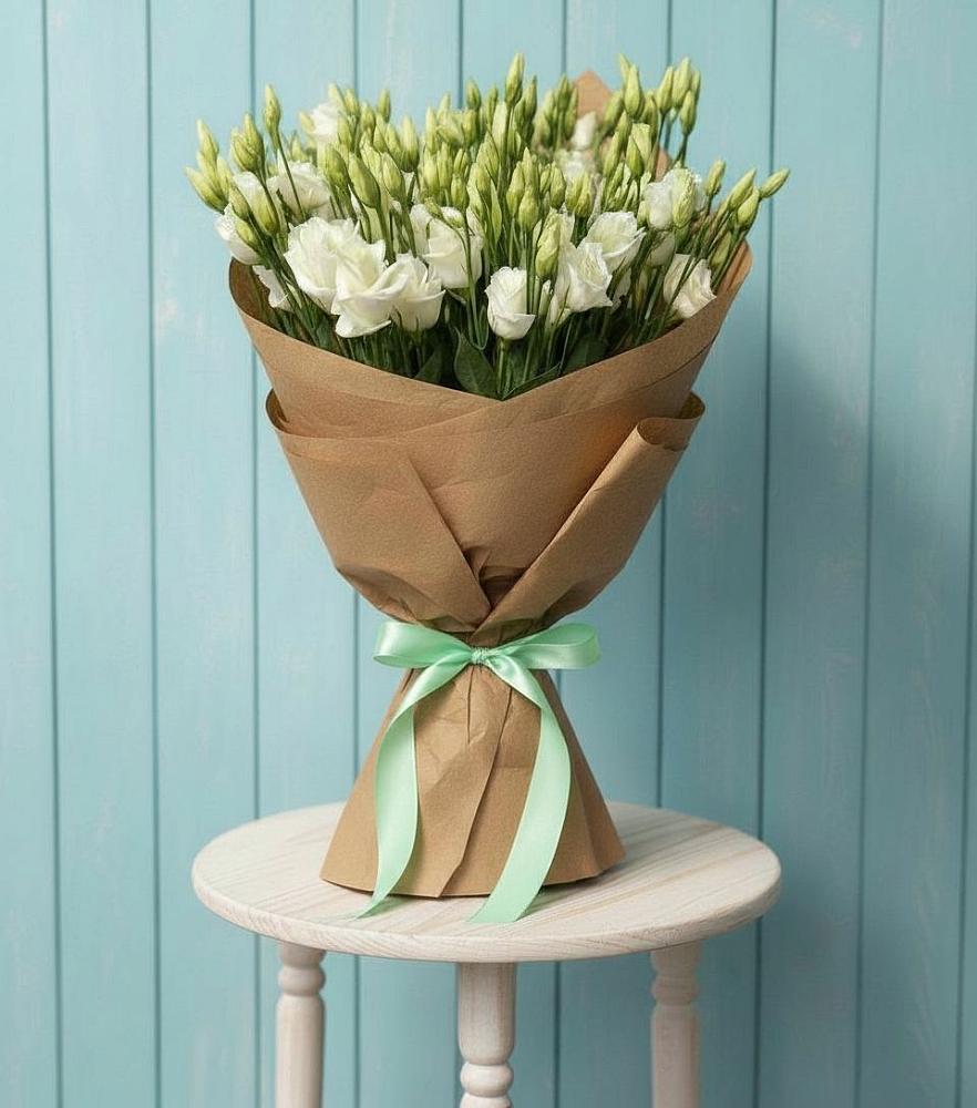 Букет цветов из: Лизиантусы в Хвастовичах