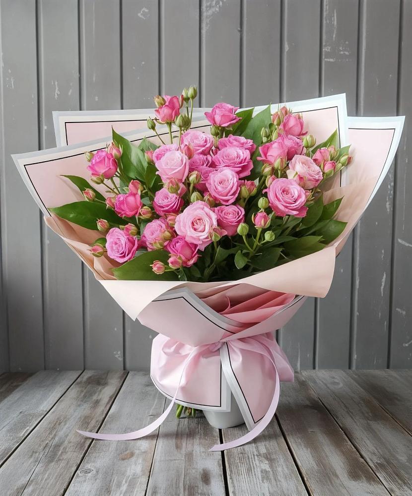 Букет Розовый кустик в Хвастовичах