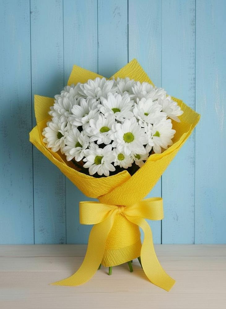 Букет цветов из: Хризантемы в Хвастовичах