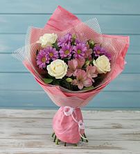 Букет цветов из:  Герберы в Хвастовичах