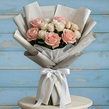 Букет цветов из:  Розы #REPLACE_PRED# Хвастовичах