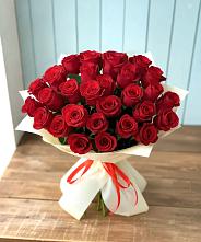 Букет 29 Красных роз в Хвастовичах