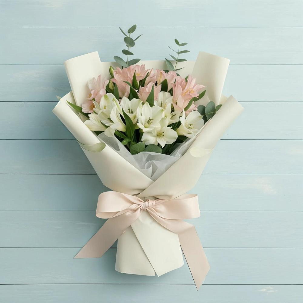 Букет цветов из: Альстромерии в Хвастовичах