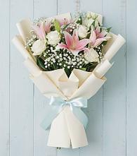 Букет цветов из:  Лилии в Хвастовичах