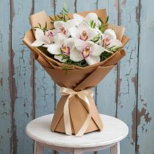 Букет цветов из:  Орхидеи и Розы #REPLACE_PRED# Хвастовичах